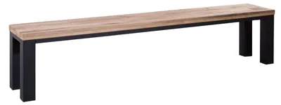 Produktbild von MASSIVMOEBEL24.DE Bank Wildeiche 200x35x45 bianco geölt VILLANDERS #225