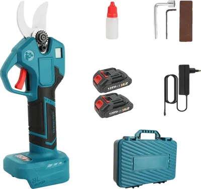 Obrázek produktu pro Elektrický prořezávač, bezkartáčový motor, 4 rychlosti, 2 baterie, EU