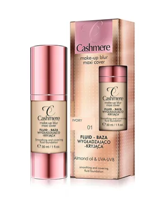 Obrázok produktu pre Kasmírový Make-Up Krém Maxi Cover Fluid-báza vyhladzujúce krycia 01 Ivory, 30ml