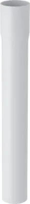 Produktbild von Geberit Spülbogenverlängerung 44 mm, 50 cm, gerade mit Steckmuffe Weiß