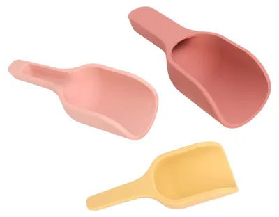 Image de 3Pcs Sensory Play Spoon Set Silicone Educational Baby Sensory Toy for Infant Newborn