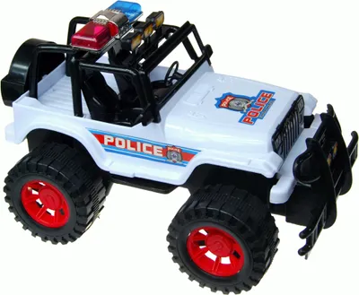 Produktbild von Geländewagen Polizei Jeep 27 cm MegaCreative