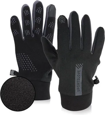 Imagen del producto de Guantes de invierno para mujer, impermeables y resistentes al viento, antideslizantes, compatibles con pantallas táctiles, ideales para ciclismo, senderismo y actividades al aire libre