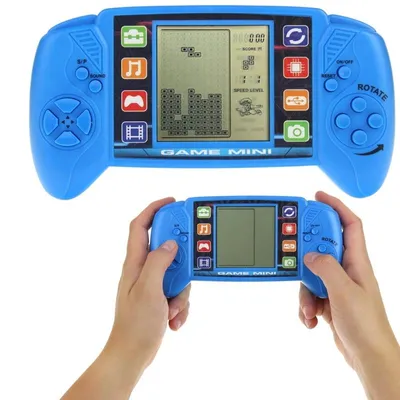Immagine prodotto di Gioco elettronico arcade con console blu