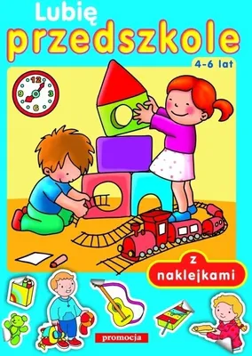 Immagine prodotto di ISBN Lubię przedszkole 4-6 lat z naklejkami, Polski, Broszurowa okładka, 16 stron(y)