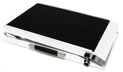 Klappbare Hunderampe, Alu, 244x48 cm, bis 110 kg belastbar