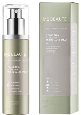 Produktbild von M2 Beauté Ultra Pure Solutions Hyaluron & Collagen Facial Nano Spray 75ml
