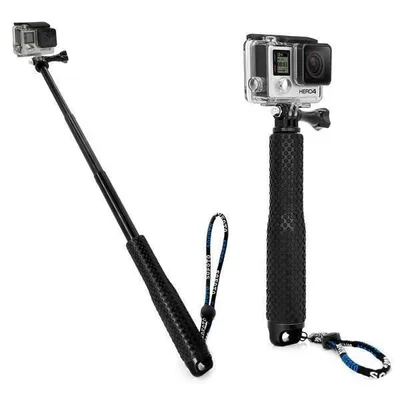 Produktbild von Teleskopstange Selfie Stick Stange wasserdicht für Action Kamera GoPro Zubehör i