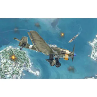 Obrázek produktu pro Italeri 1:48 Ju 87 B-2/R-2 Stuka "Picchiatello"