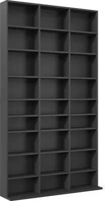 Produktbild von Vicco CD-Regal Jukebox, 102 x 178 cm, Schwarz
