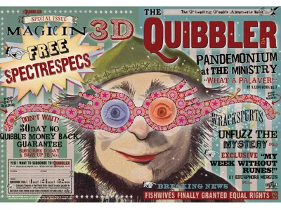 Immagine prodotto di The Noble Collection HP - The Quibbler Magazine Cover Puzzle, NN9453
