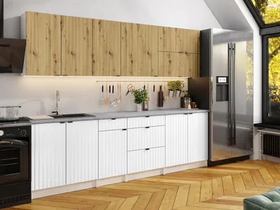 Obrázek produktu pro Kuchyňská linka PEREA 260cm Dub artisan + bílá