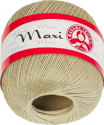 Obrázok produktu pre Priadza MAXI MT – 100 g / 565 m – prírodná