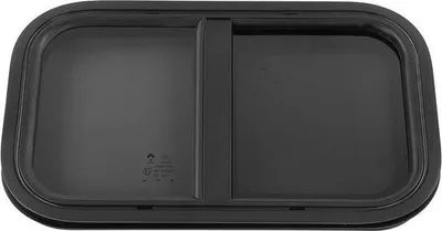 Image de Fenêtre de camping-car Buylin - Fenêtre coulissante pour camping-car - Fenêtre Push-&-Pull - 535 x 335 mm - Horizontale ou verticale - Résistante aux UV et à la chaleur
