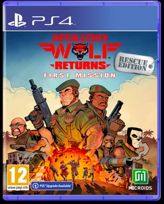 Produktbild von Videojuego PlayStation 4 Microids Operation Wolf: Rückkehr - Erste Mission Rescue Edition