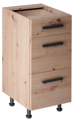 Obrázek produktu pro Dolní šuplíková skříňka VALEN 2 - šířka 40 cm, dub artisan