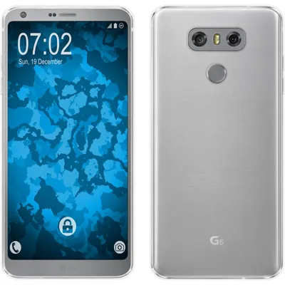Produktbild von PhoneNatic Case kompatibel mit LG G6 - clear Silikon Hülle Slimcase Cover
