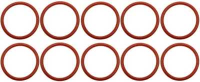Produktbild von 10x O-Ring kompatibel mit Siemens EQ, Bosch Vero, Gaggenau, Neff Kaffeevollautomaten 38x4mm Rot Silikon Dichtung Innen 38mm Außen 46mm