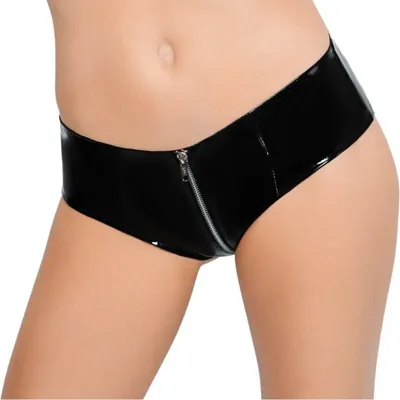Produktbild von Black Level - Lackslip - Slip mit durchgehendem Zipper