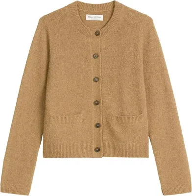 Produktbild von Cardigan, longsleeve, round neck 721 pure sand Größe L