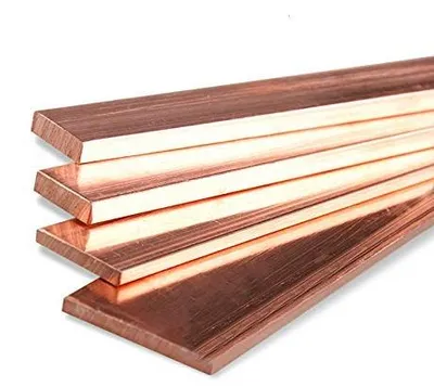 Zdjęcie produktu dla Taśma miedziana T2 - grubość 3/4/5 mm - różne rozmiary