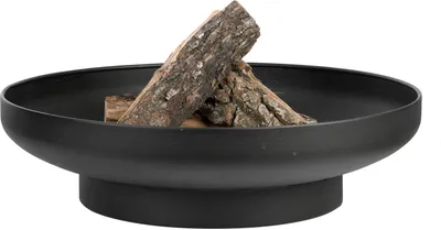 Zdjęcie produktu dla Misa paleniskowa żeliwna czarna Ø 56 cm niska podstawa prosty wygląd