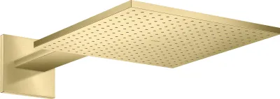 Produktbild von Kopfbrause AXOR 300/300 2jet mit Brausearm, Wandmontage brushed brass brushed brass