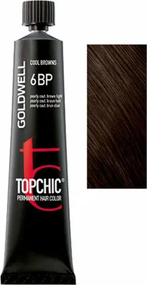 Produktbild von Goldwell Topchic The Browns, Braun, 6BP, Pearly Couture Brown Light, Unisex, 60 ml, Alle Haare