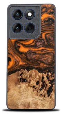 Image de Bewood Housse unique pour Motorola Edge 60 / 60 Fusion 5G - Orange