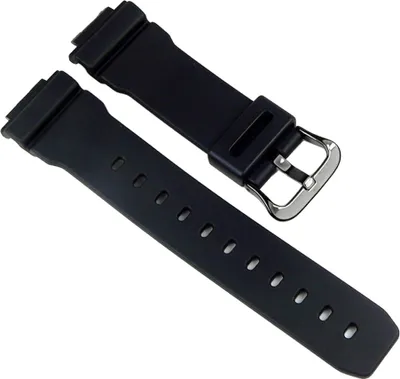 Produktbild von Casio Uhrenarmband Resin Band schwarz DW-5600 DW-5900 DW-6500 DW-6600