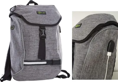 Produktbild von Wheel Bee City Lights Backpack Rucksack Sportrucksack  Sport Reise Schul Tasche