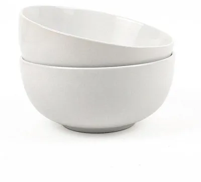 Produktbild von 2er-Set Müslischalen aus hochwertigem Steingut - Ø 15 cm, robust & pflegeleicht