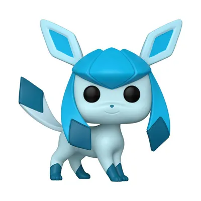 Zdjęcie produktu dla Funko Pop! Pokémon Glaceon 25cm - Oficjalna Figurki Winylowa Super Sized