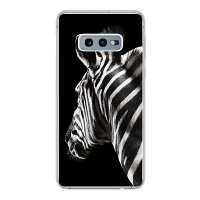 Produktbild von MuchoWow® Handyhülle Schutzhülle Hülle für Samsung Galaxy S10e Zebra - Wilde Tiere - Muster Silikon Softcase Handy Hülle - Handy