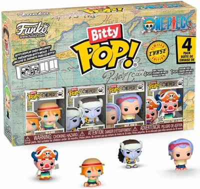 Produktbild von Funko Bitty Pop! - One Piece - Nami / Arlong / Nojiko / Random Chase