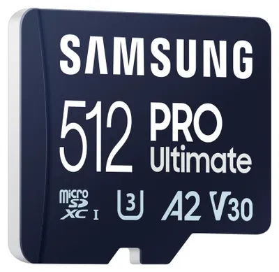 Produktbild von Samsung MB-MY512SB/WW, 512 GB, MicroSDXC, UHS-I, 200 MB/s, 130 MB/s, Class 3 (U3)