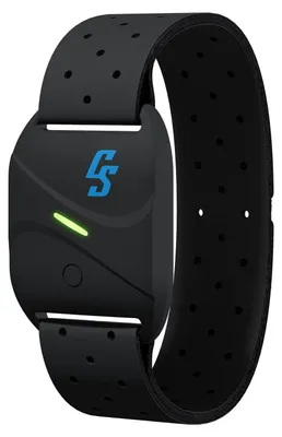 Obrázek produktu pro Fitness tracker s měřením tepu - Bluetooth a ANT+ - IP67 vodotěsný - LED displej - Pro běh a cyklistiku