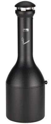 Zdjęcie produktu dla Popielniczka na cokole Rubbermaid Infinity Genie, okrągła, czarna