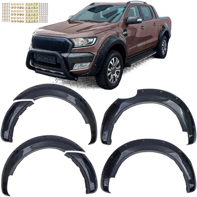 Für Ford Ranger T7 T8 2015-22 Radlauf Kotflügel Verbreiterung Radlaufblenden "6" in der Farbe von Carparts-Online GmbH