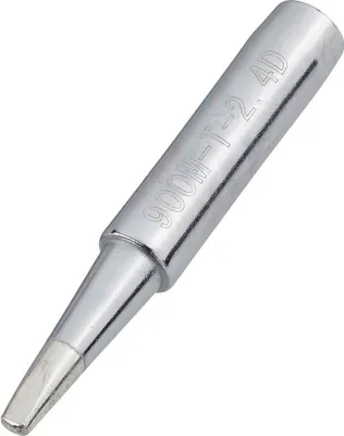 Produktbild von TOOLCRAFT Lötspitze Meißelform Spitzen-Größe 2.4 mm Spitzen-Länge 17 mm Inhalt 1 St.