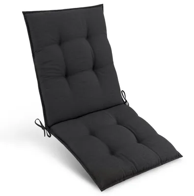 Produktbild von Beautissu Premium Niedriglehner Auflage Sun-NL, 100x50cm, Anthrazit