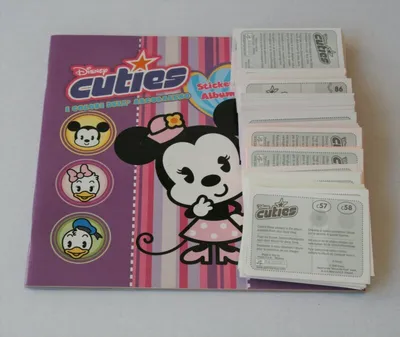Produktbild von Cuties - Sammelsticker - Komplettsatz + Album