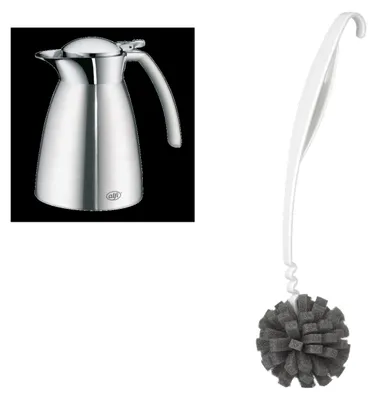 Zdjęcie produktu dla alfi GUSTO TT Isolierkanne – Vorteilsset mit Reinigungsbürste CLEAN FIX 30 cm