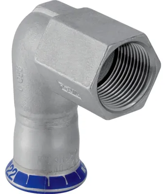 Image de Geberit 33807 Mapress acier inoxydable Equerre de raccordement