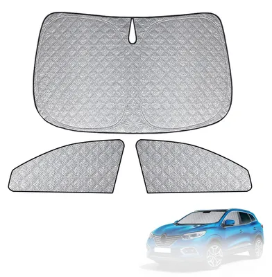 Produktbild von Sonnenschutz für Renault Kadjar, 3-teiliges Set