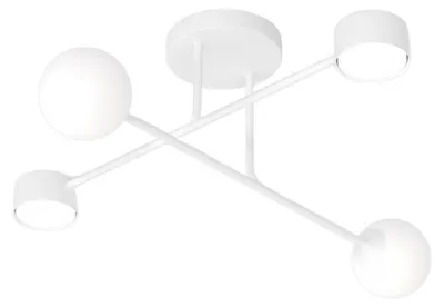 Obrázok produktu pre Závesná lampa HOLON, biela, 4xG9x10W, kov, rozmery: 23x64x60 cm, IP20, Emibig