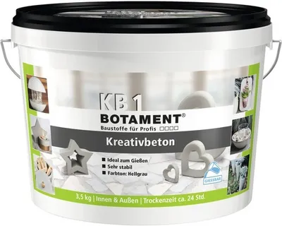 Produktbild von BOTAMENT Kreativbeton Gießpulver 3,5 kg