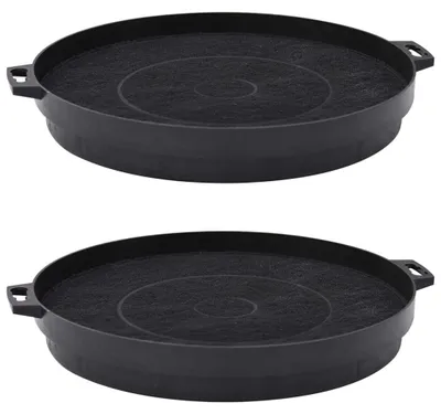 Produktbild von 2 Stück Kohlefilter für Dunstabzugshaube, 210 mm