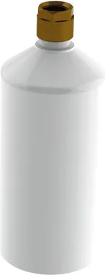 Image de Réservoir de savon de rechange Delabie 1l pour distributeur de savon encastré dans la table, raccord G1/2