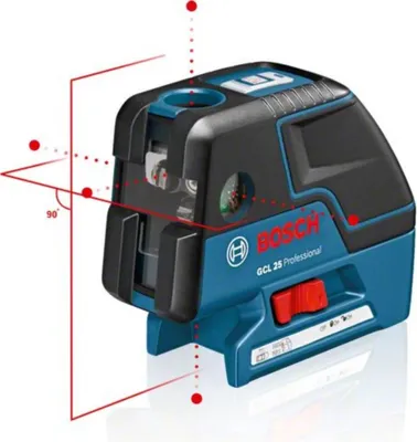 Produktbild von Kombilaser GCL 25 Professional  + BS150 Professional (blau/schwarz, Schutztasche)